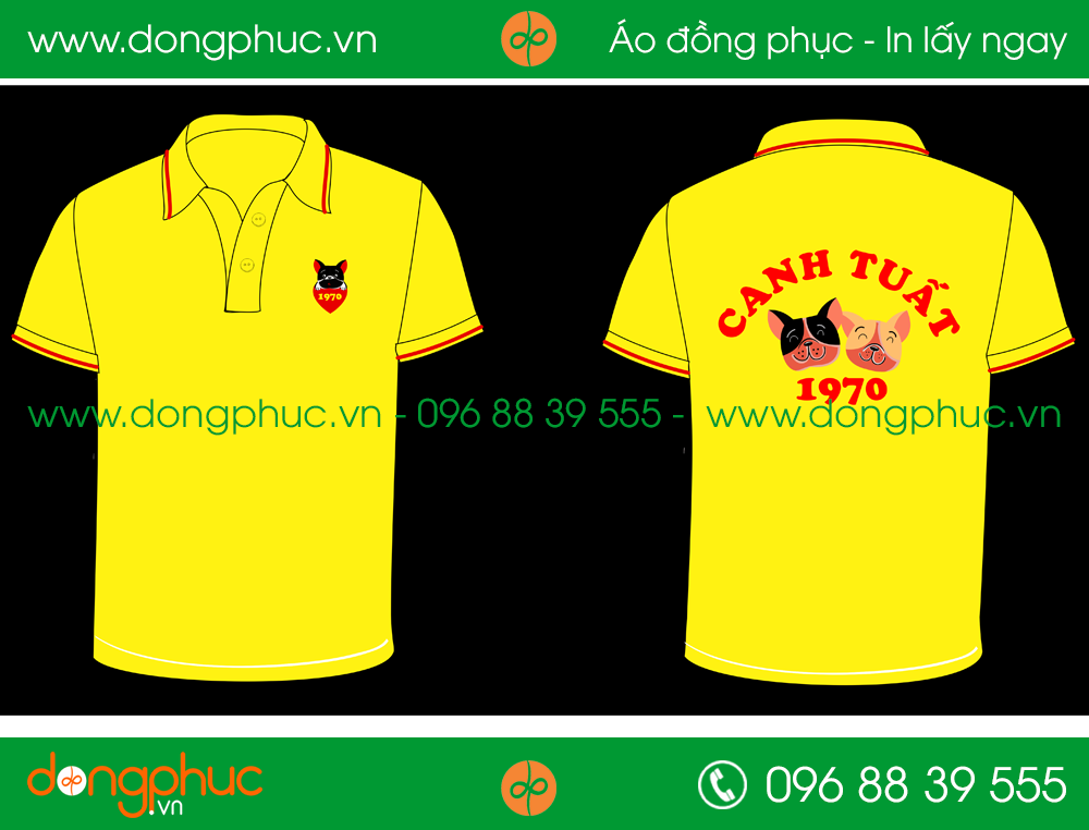 Áo phông đồng phục Lớp canh tuất